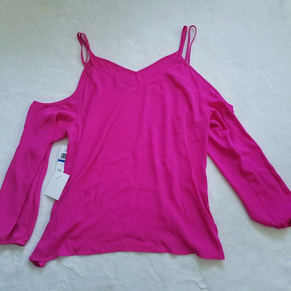 1. State| Brand New Cold Shoulder Blouse